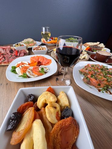 High end snacks and plates for foodie lovers