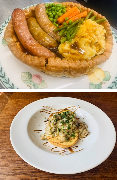 Our famous lunch in a tart