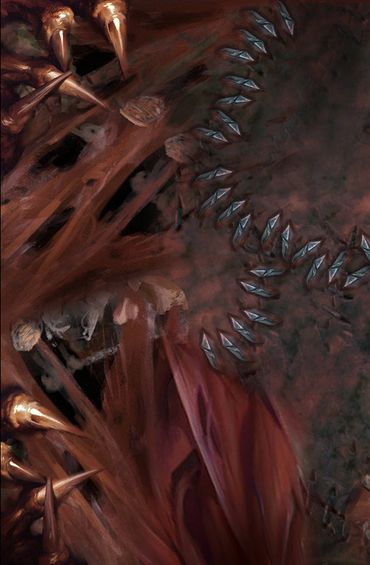 Whispers In Necropolis #5 - Grimoire Wraparound Back