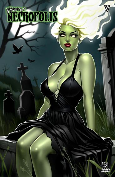 Whispers In Necropolis #5 - Garvey's Theodosia Variant