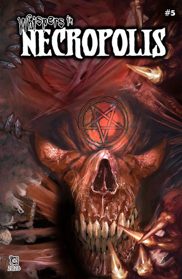 Whispers In Necropolis #5 - Grimoire Wraparound FRONT