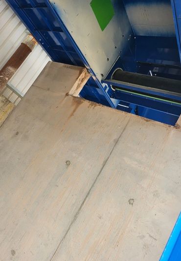 Concrete cutting to concrete walls internally