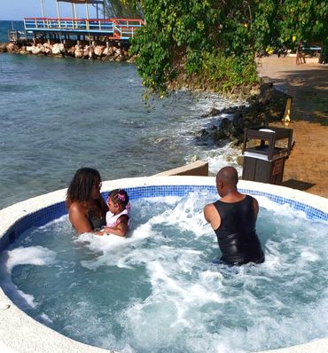 Hot Tub on the beach