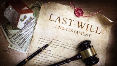 Last Will and Testament with house and assets, representing Wills and estate planning in Ontario