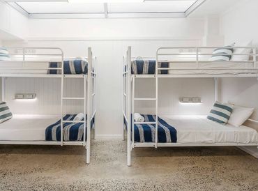 Commercial metal bunk beds