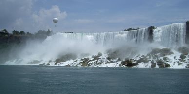 Niagara Falls from the water