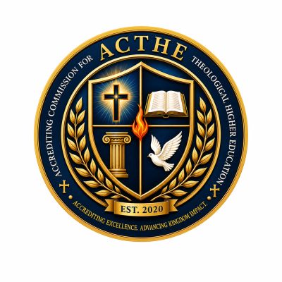 Seal of ACTHE accrediting theological higher education.