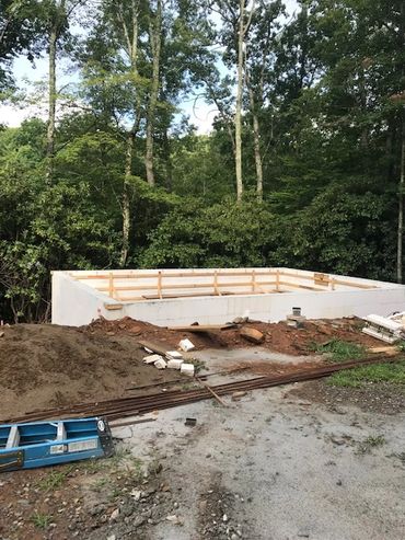 ICF (Insulated Concrete Form) walls  7-31-2020