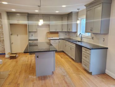 Kitchen cabinets
