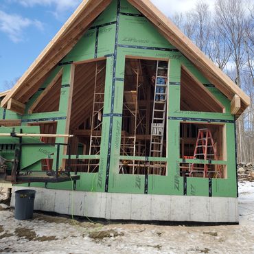 Large window gable