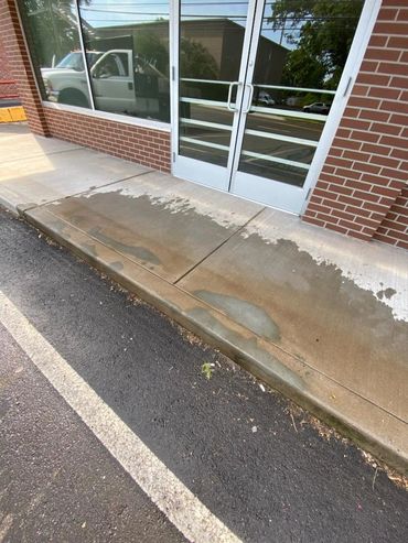 Concrete sidewalk patching -  West Hartford Ct.
This is a relatively new concrete walkway installed