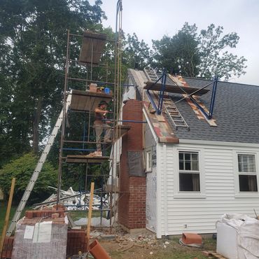 insurance work, chimney, repairs and rebuilds