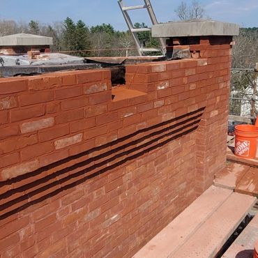 Corbeling can also act as a drip edge for moisture and allows water to drop off the masonry rather t