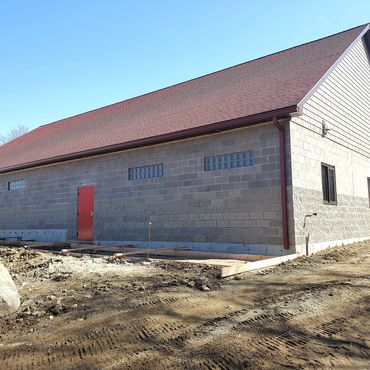 Glass block windows installed