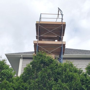 Residential masonry project Glastonbury CT