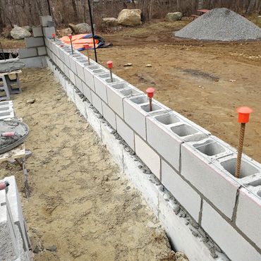 Brailee Campground - new block building in Ashford Ct.
New bathrooms and recreational hall was neede