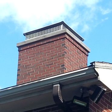 New chimney rebuild on an existing apartment building in West Hartford CT