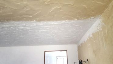 Specialized wall and ceiling plastering matching existing texture and finish