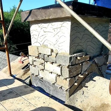 Mortar joints, chimneys, chimney, waterproofing