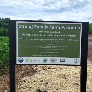 Strong Family Farm Pastures preserved farmland