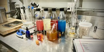 Beverage Formulation, Lab, Recipe development