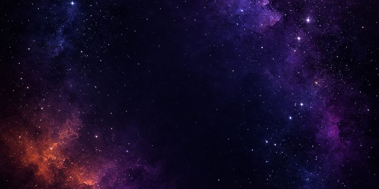 Vibrant nebula with stars in deep space.