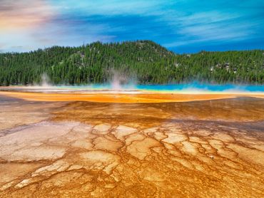 Grand Prismatic Spring in Yellowstone National Park Jonathan Dixon Aerial and Landscape Photography