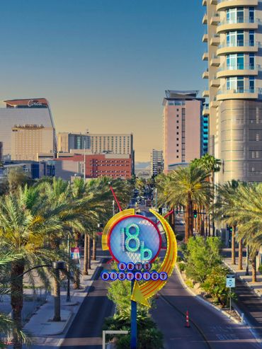 Las Vegas Arts District 18b Wall Art Jonathan Dixon Aerial Photography | Landscape Photography