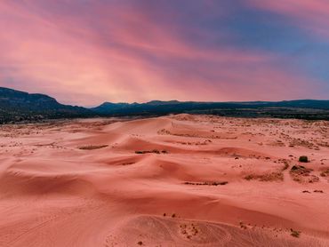 Coral Pink Sand Dunes State Park in Utah Jonathan Dixon Aerial Photography | Landscape Photography