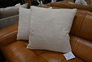 LR Boucle Cream Poly Pillow
$44