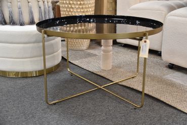 JE Jasmine Metal and Enamel Tray Top Coffee Table
$297
32x18