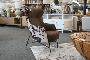 EH Franky Chair in Cow Hide
$297