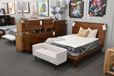 MD Ocean Bedroom Suit
King: $997
Dresser: $897
Nightstand: $349 each