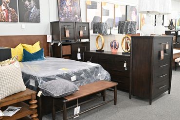 MD Koko Bedroom Suit
Queen - $697
King - $797
Chest - $849
Dresser - $849
Nightstands - $297 each
