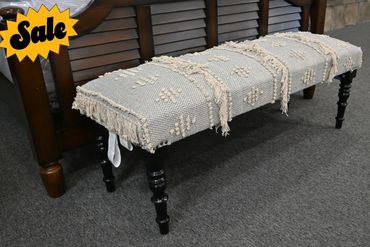 LR Grey/Blue Boho Bench
Was $297 Now $100