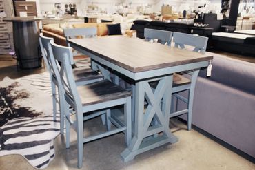 VM Blue Counter Height Table
$497