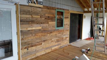 Accent wall installation Tampa Bay FL