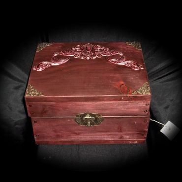 Filigree and Brass Manifestation Box
11" x 9" x 6"
$50.00