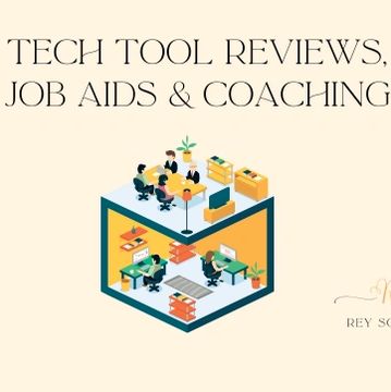 Service offered tech tool reviews job aids and coaching