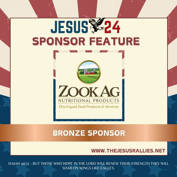 Zook AG sponsor of Jesus ‘24 worship rallies. 