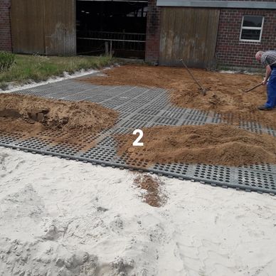 Caillebotis usages agricoles