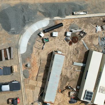 Drone Guys image from construction progress mission we also do Stockpile Volume Measurements