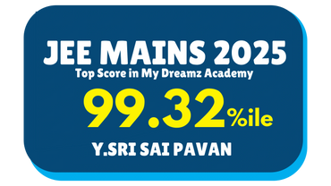 My Dreamz Academy Top JEE Score 2025