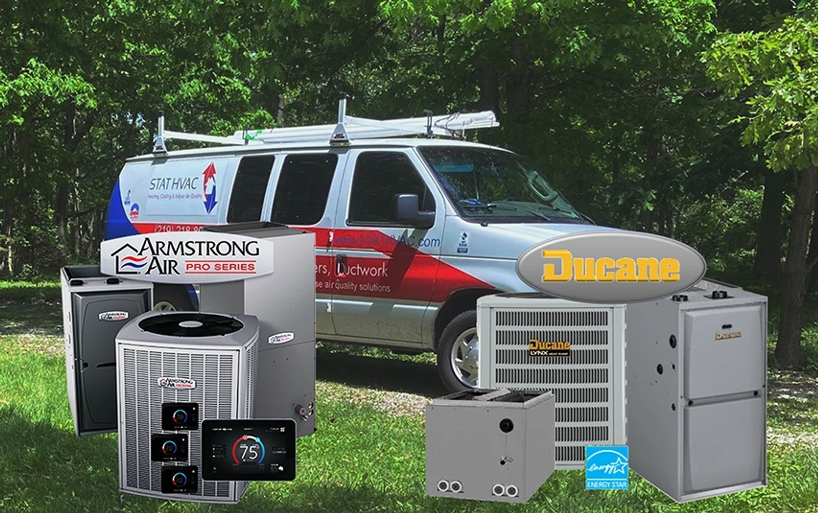 furnace air conditioner stat hvac