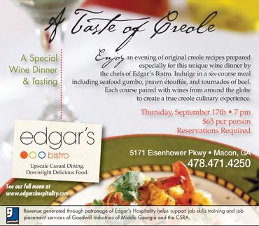 Edgar's Bistro ad