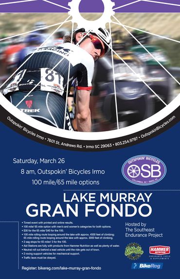 Outspokin' Bicycles event poster