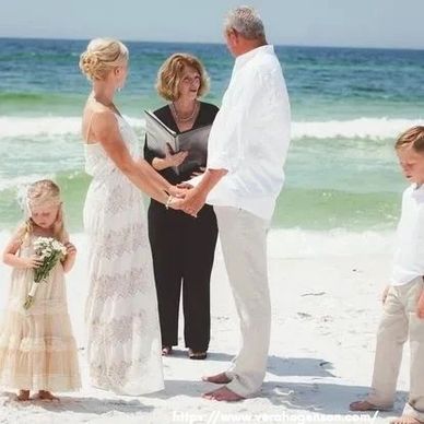 santa rosa beach wedding, santa rosa beach vow renewal