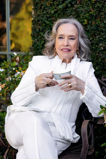 celebrity editorial photographer LA - Kathy Bates Cover Photoshoot