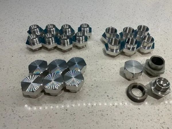 Norton top yolk nuts and bearing nuts