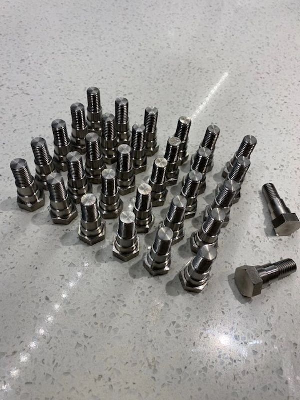 Stainless steel Ducati stand bolts
